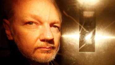 WikiLeaks founder Julian Assange leaves Southwark Crown Court after being sentenced in London. (Reuters)
