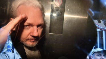 Assange. (AFP)