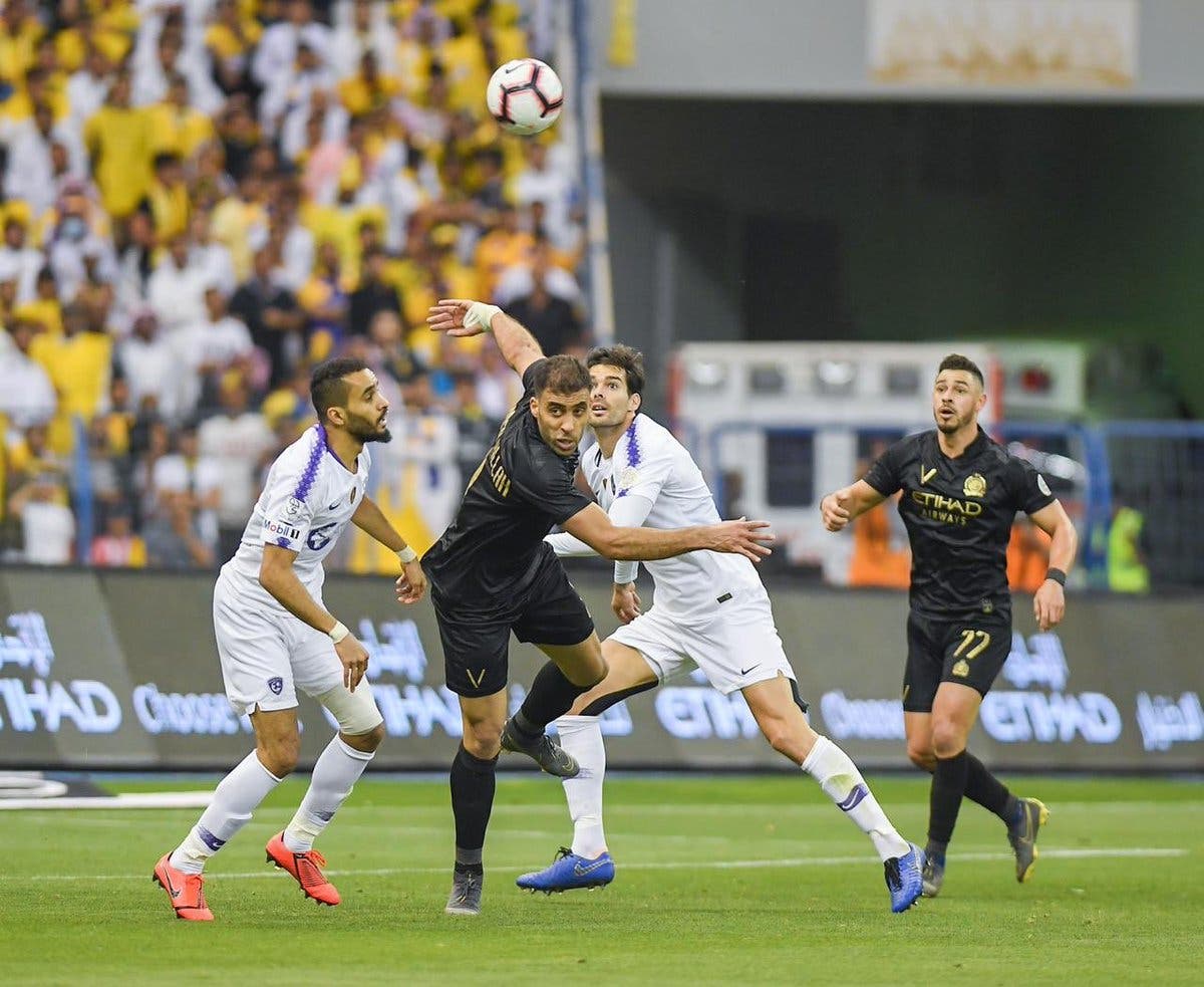 مواجهة النصر والهلال في الدور الثاني