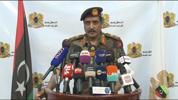 الجيش الليبي: المعركة أصبحت ضد أطماع تركيا في بلادنا
