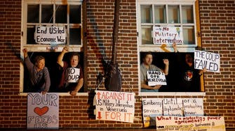 Protesters at Venezuela’s US embassy to face criminal charges