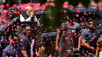 Modi meditates as India mega polls near end