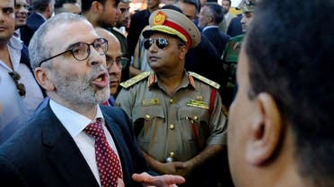 Mustafa Sanalla, the chairman of state oil firm NOC, attends Benghazi International forum and Exhibition of Oil and Gas. (Reuters)