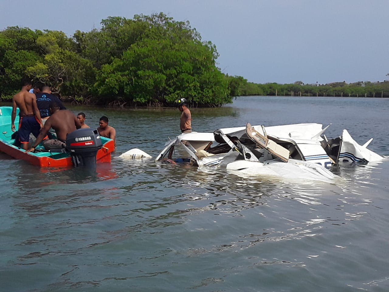 Honduras plane crash. (AFP)