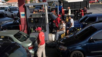 Vast gasoline lines form in oil-rich Venezuela