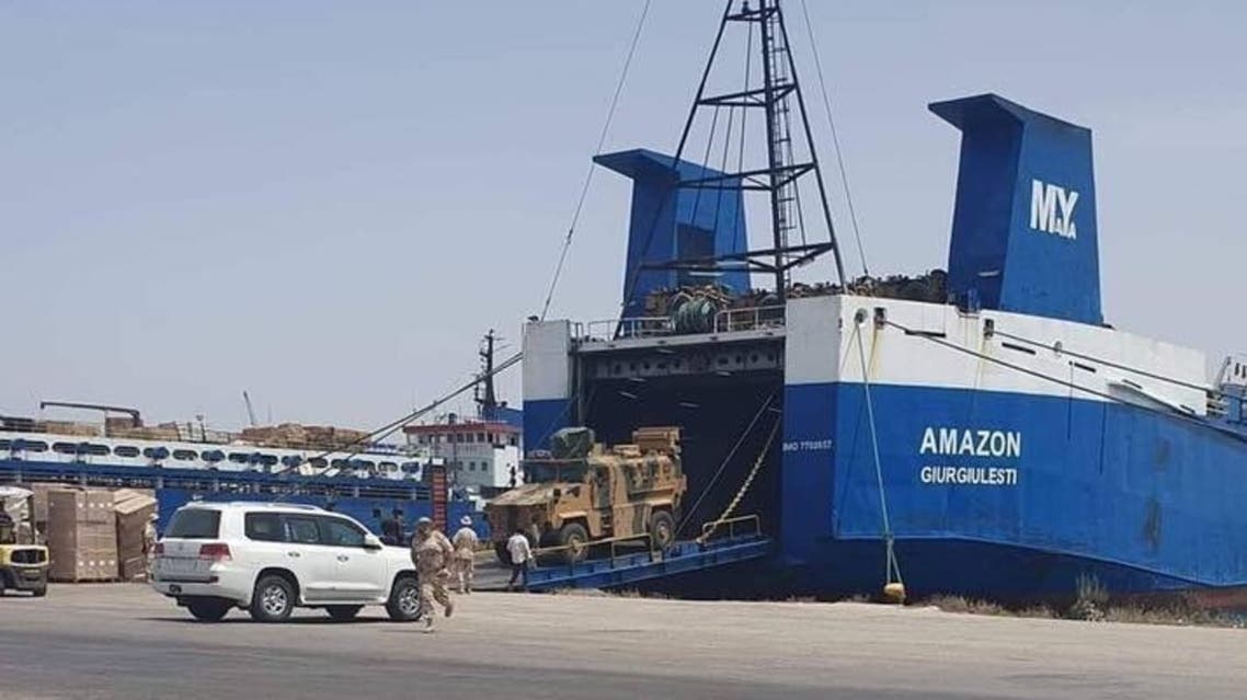 شبهات تلاحق باخرة تركيا بليبيا