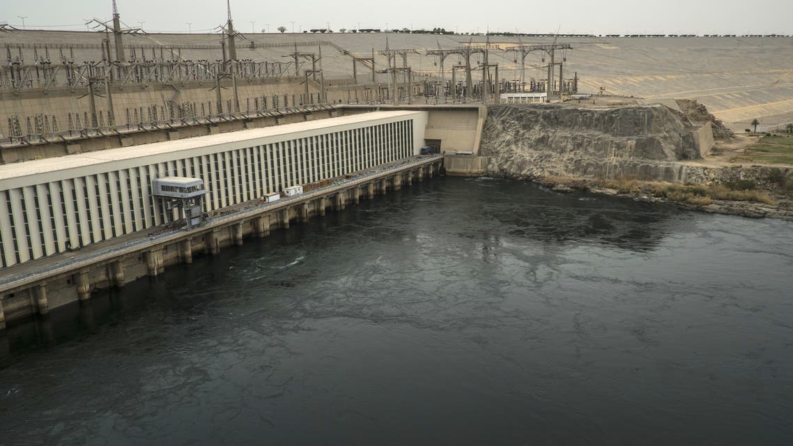 high dam in aswan السد العالي في أسوان