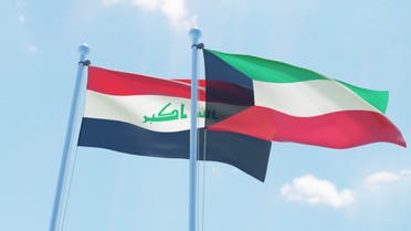 علم الكويت والعراق