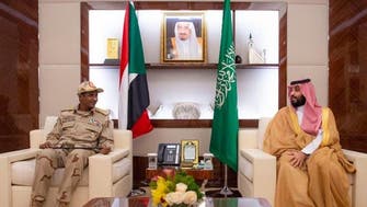 سعودی ولی عہد کی سوڈانی عبوری کونسل کے نائب سربراہ سے ملاقات