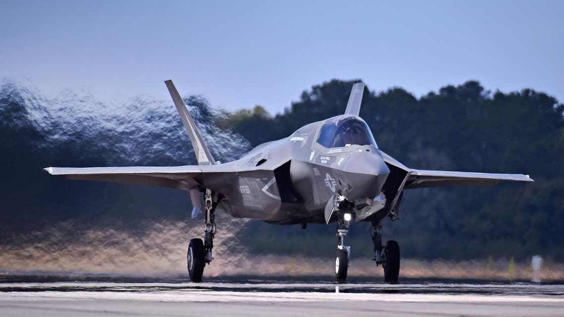 US F-35 warplane AFP