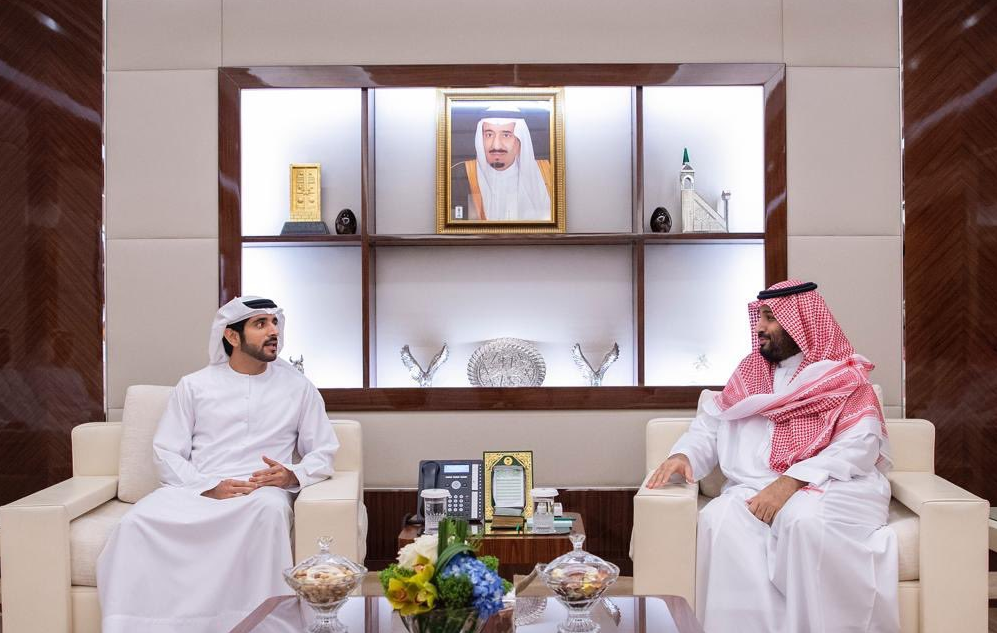 Saudi Crown Prince, Dubai Crown Prince - Supplied