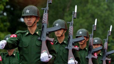 Myanmar soldiers AFP