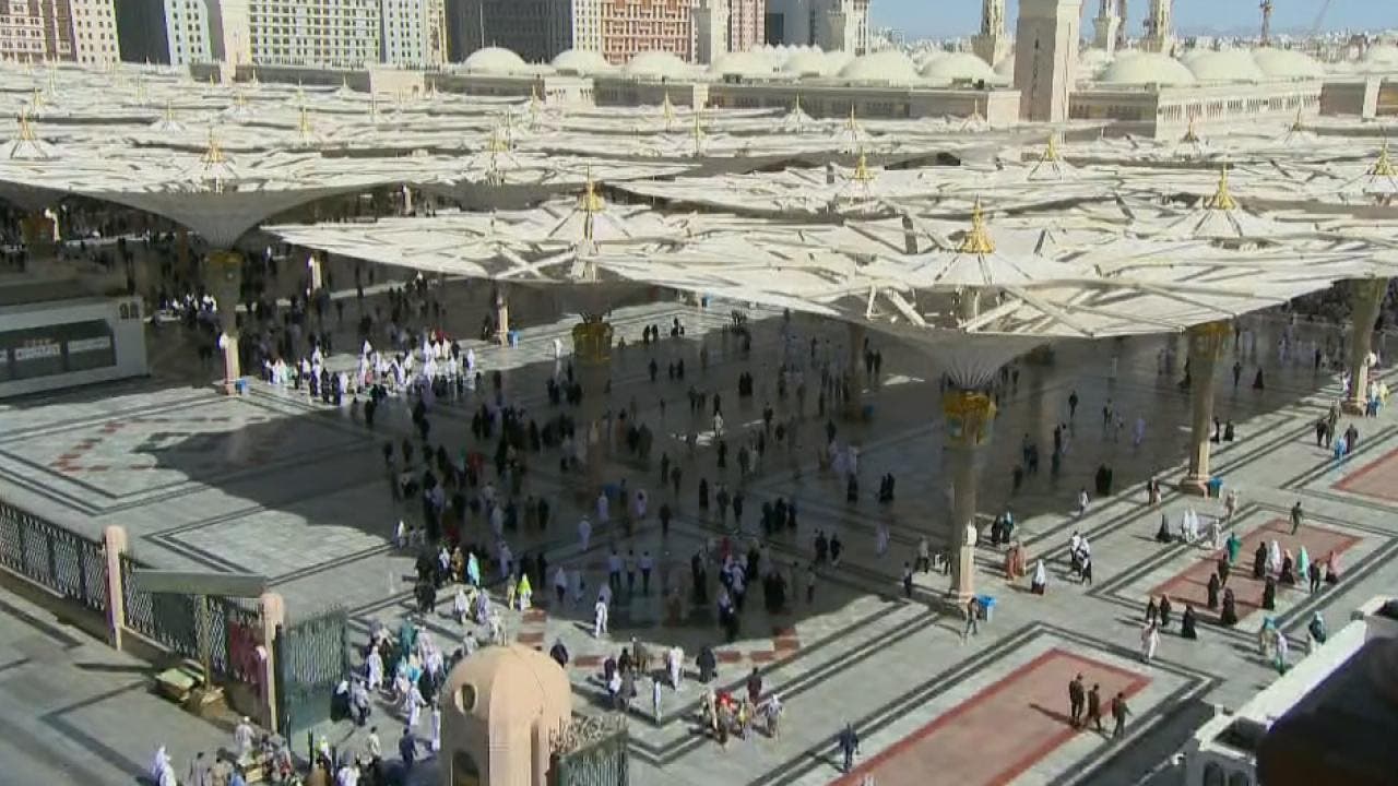 المسجد النبوي في المدينة المنورة