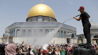 In Jerusalem, thousands pray at al-Aqsa on last Friday of Ramadan
