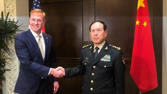 China, US defense chiefs hold talks at Asia security summit