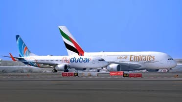 طيران الإمارات فلاي دبي بوينغ 737