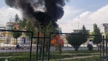 انفجار بر موتر حامل کارمندان دولتی در شهر کابل