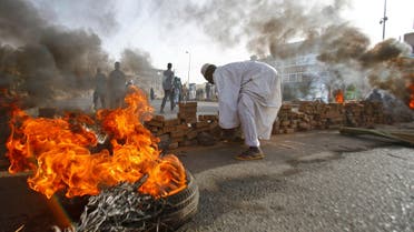 Sudan m ilitary disperses protests, June 3, 2019. (Al Arabiya)