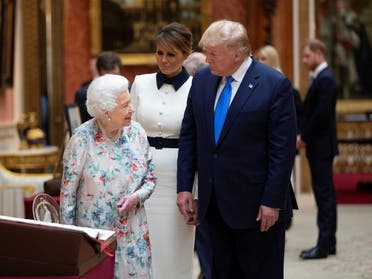 Trump ve Kraliçe Elizabeth