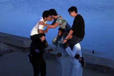 Eid al-Fitr celebration in Libya June 4, 2019. (AFP)