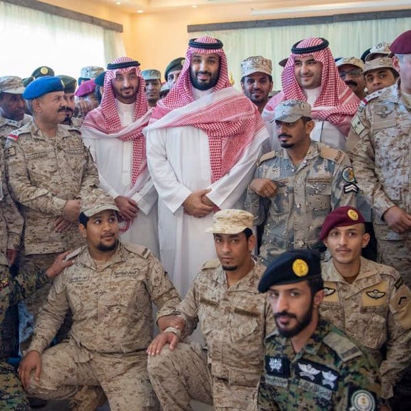 جازان.. ولي العهد السعودي في زيارة للجنود المرابطين