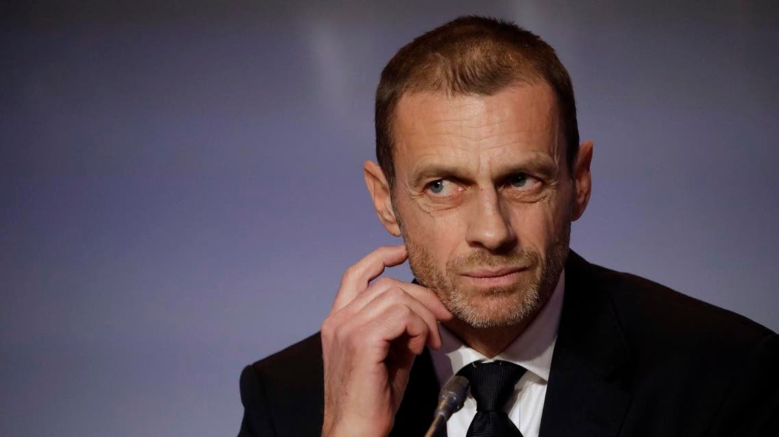 UEFA President Aleksander Ceferin. (AP)