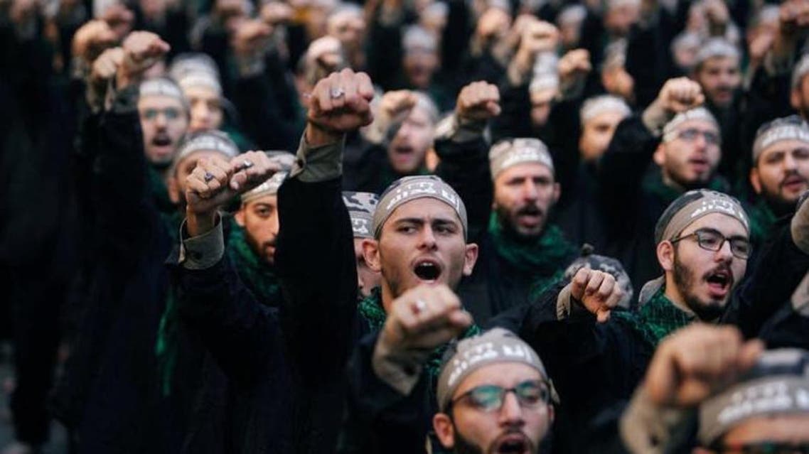Lebanon’s Hezbollah supporters chant slogans during last day of Ashura, in Beirut, Lebanon September 20, 2018. (Reuters)