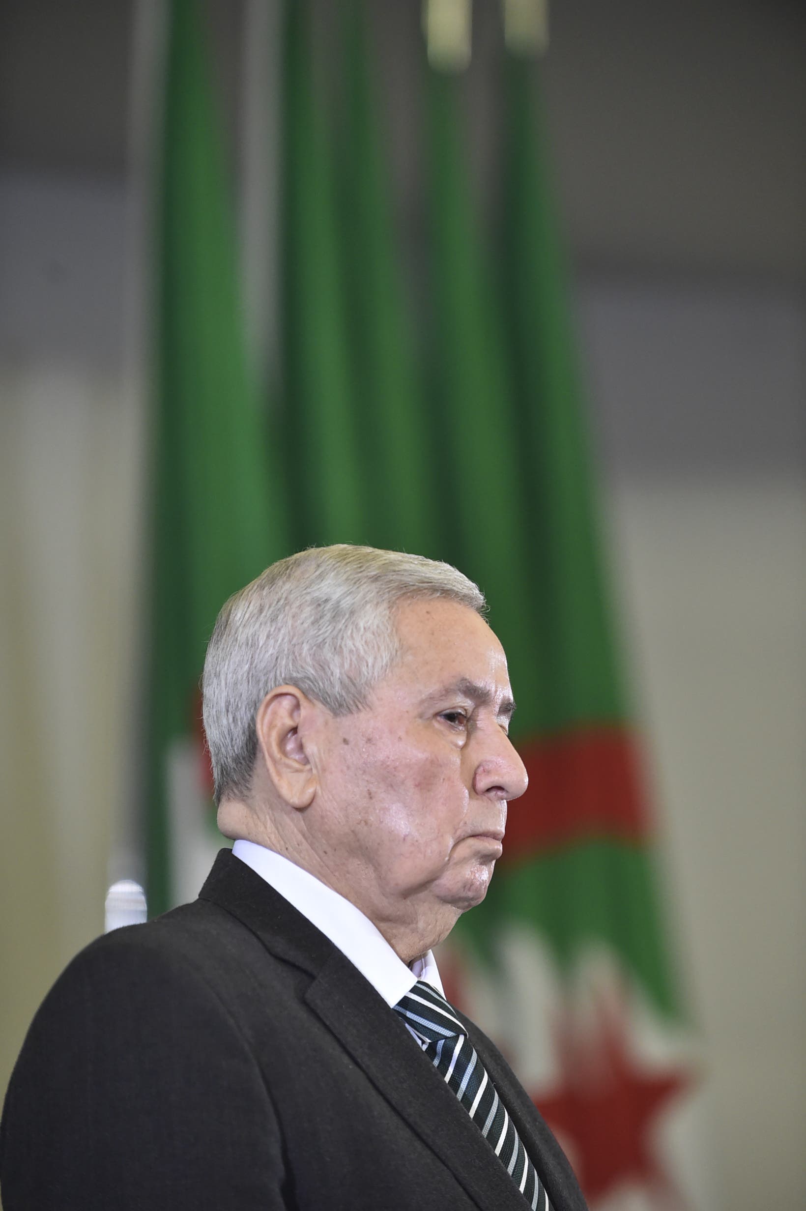 الرئيس الجزائري الانتقالي عبد القادر بن صالح