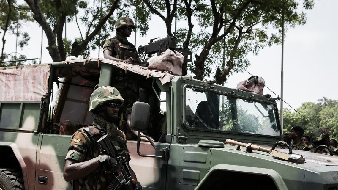 File photo of Ghanian soldiers in Kumasi central city. (AFP)
