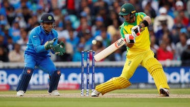 Australia’s Glenn Maxwell in action against India at The Oval, London, on June 9, 2019. (Reuters)