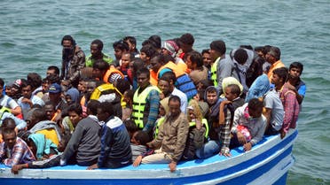 مهاجرون قبالة السواحل التونسية(فرانس برس)