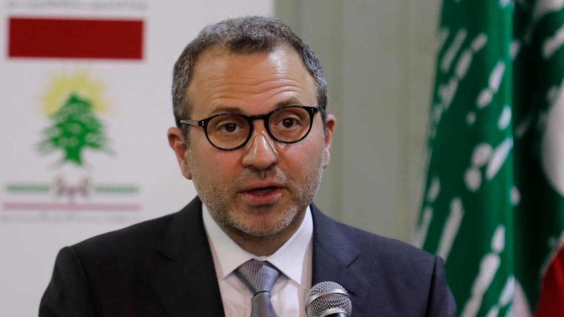 Former Lebanese Foreign Minister Gebran Bassil (File Photo: AFP)