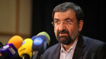 In a statement on Iranian TV, former IRGC chief Mohsen Rezaei claimed that one of the goals of the US sanctions is to create division in Iran’s society. (File photo: AP)