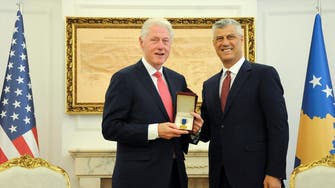 Kosovo decorates Bill Clinton with a ‘freedom medal’