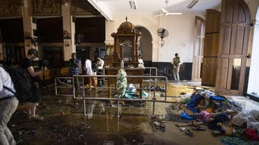 Sri Lanka Churches Attack on St. Anthony's Shrine in Colombo on April 26, 2019,. (AFP)