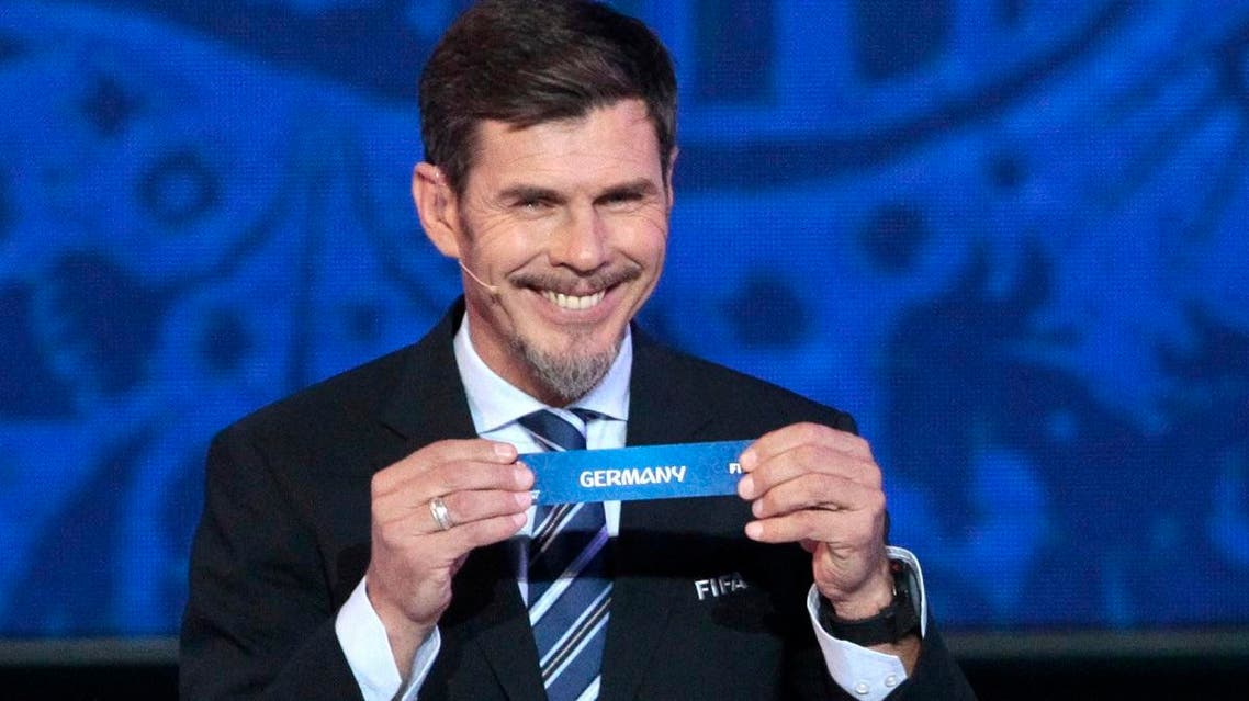 File photo of FIFA presidential adviser Zvonimir Boban during the draw for the soccer Confederations Cup 2017, in Kazan, Russia. (AP)