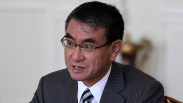 Japanese Foreign Minister Taro Kono. (AP)