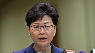 Hong Kong leader says she never tendered resignation to Beijing