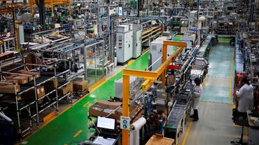 Production plant of French electrical equipment - AFP