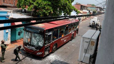 Venezuela bus accident. (AP)