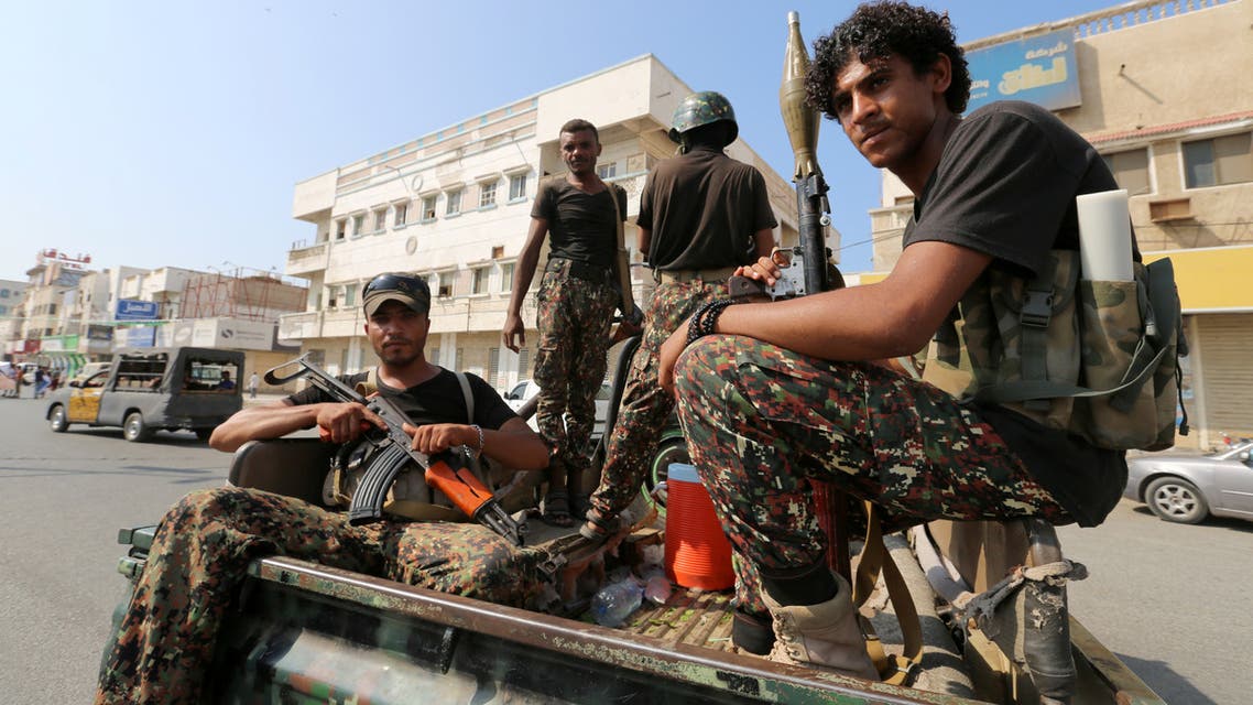 Houthi in Hodeidah عناصر من ميليشيا الحوثي في الحديدة