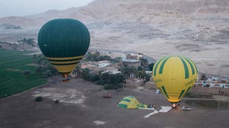 Egypt: 11 tourists safe after hot air balloon incident