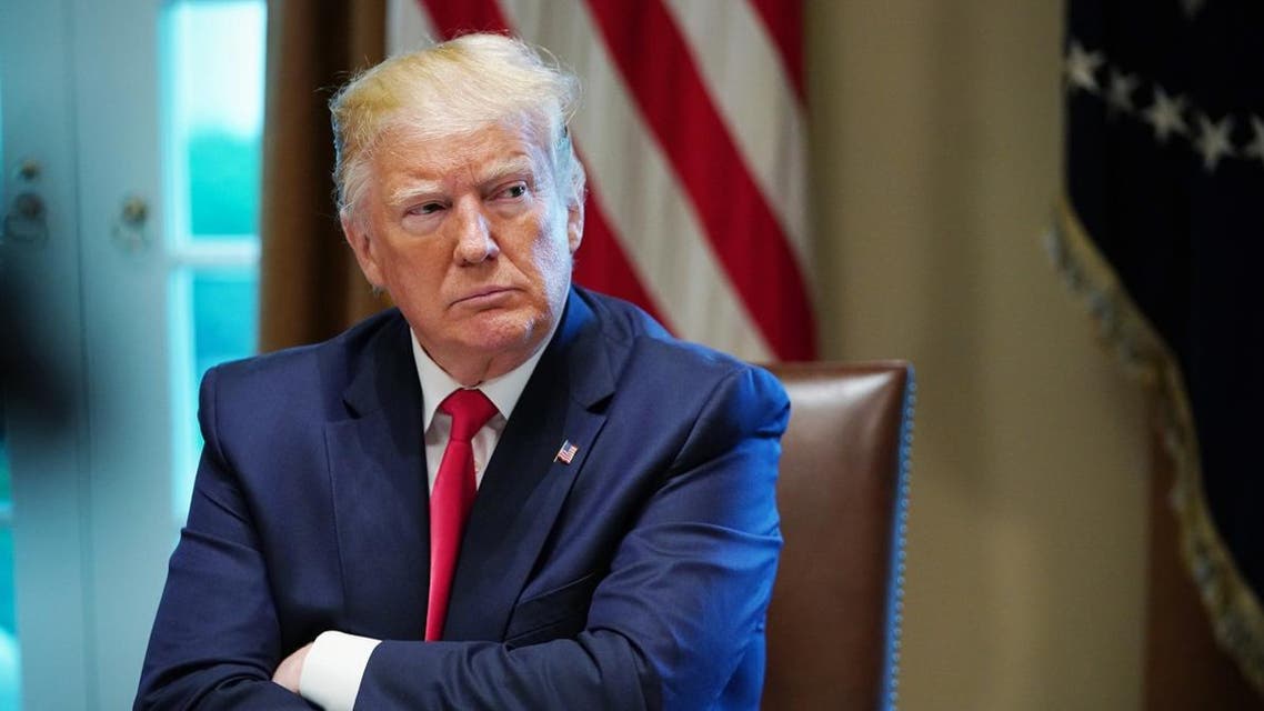 US President Trump. (AFP)