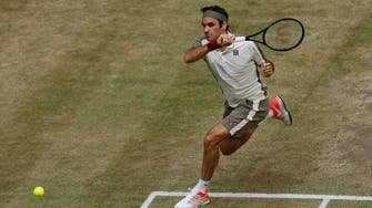Federer downs Herbert to take a step closer to 10th Halle crown
