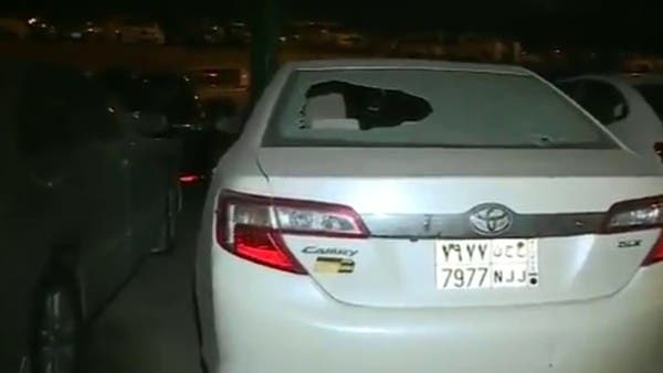 شاهد الصور الأولى للهجوم الإرهابي الحوثي على مطار أبها