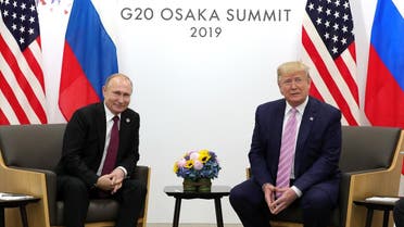 G20 OSAKA PUTIN TRUMP. (AFP)