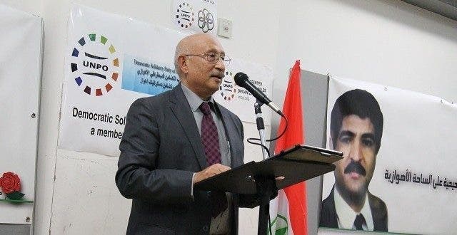 الكاتب جابر أحمد في ندوة أهوازية في لندن