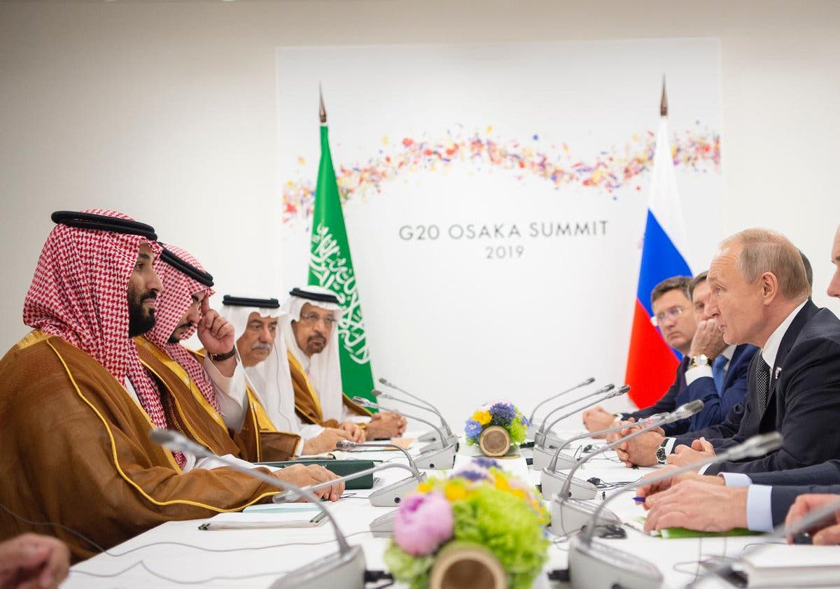 محمد بن سلمان يلتقي بوتين على هامش قمة العشرين