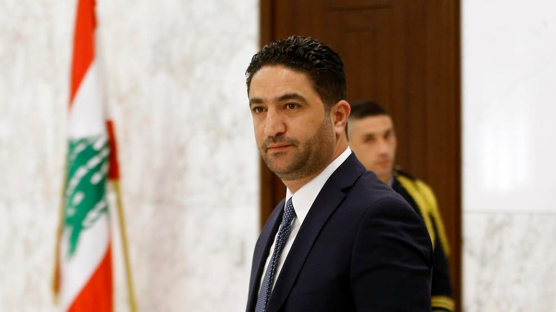 Minister of State for Refugee Affairs Saleh al-Gharib. (AP)