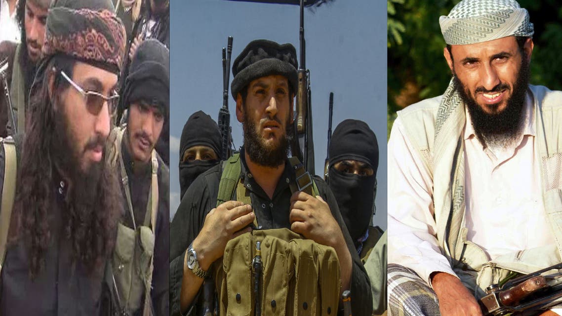 من اليمين: الوحيشي، فالعدناني، فمأمون حاتم